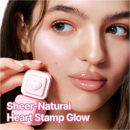 Colorgram Milk Bling Heartlighter Highlighter 02 Pink Heart