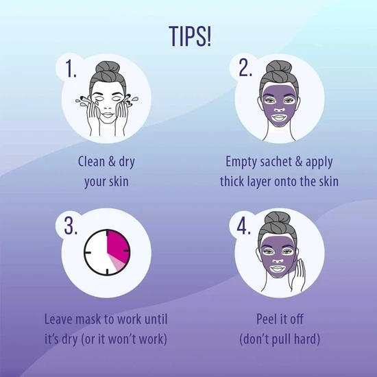 Montagne Jeunesse 7th Heaven StarDust Stellar Black Diamond Peel-Off Black Seaweed Mask 10ml