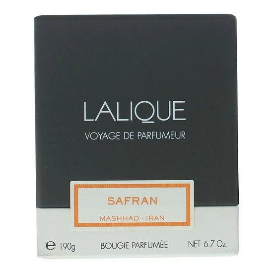 Lalique Safran Mashhad Iran Candle 190g