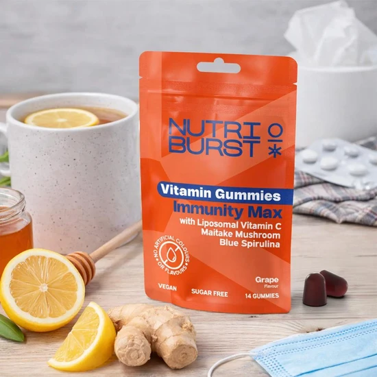 Nutriburst Immunity Max Vitamin Gummies 14 Gummies