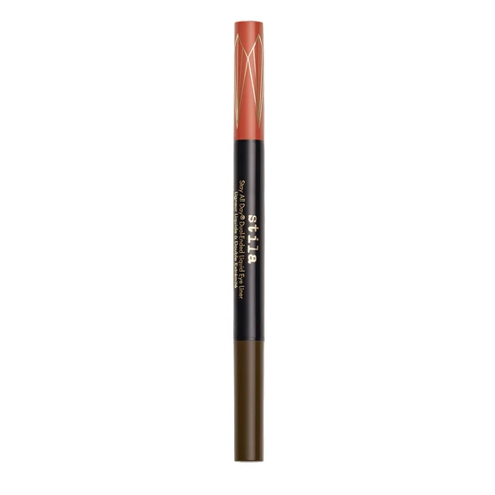 Stila Stay All Day Dual-Ended Liquid Eyeliner Amber/Dark Brown