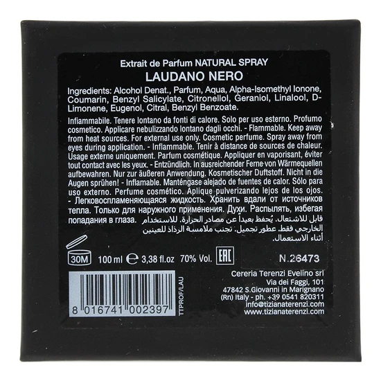 Tiziana Terenzi Laudano Nero Extract De Parfum 100ml