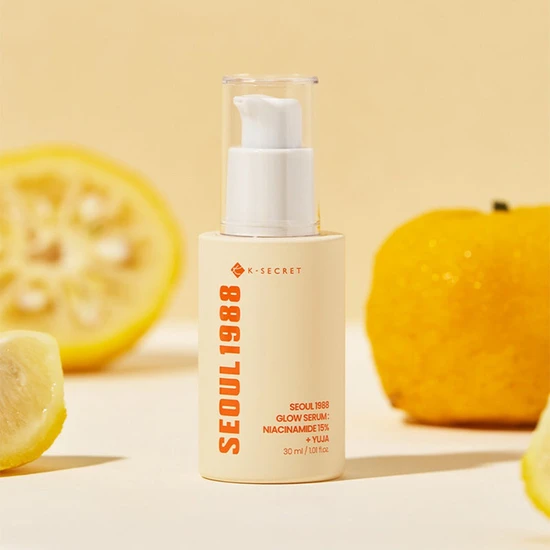K-Secret Glow Serum: Niacinamide 15% + Yuja 30ml