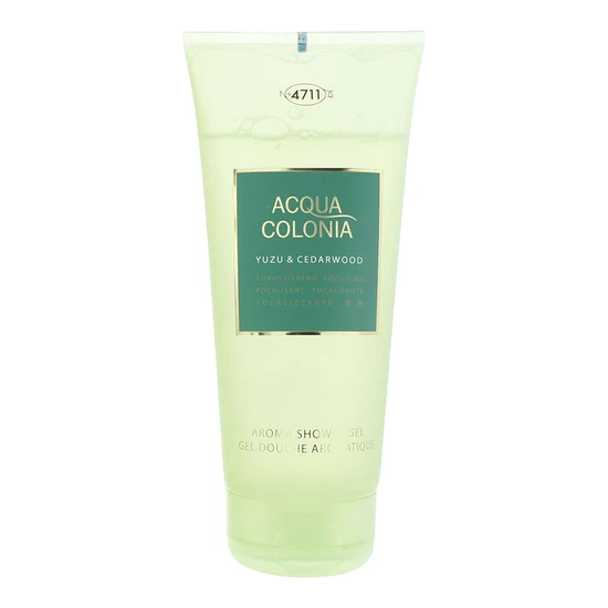 4711 Acqua Colonia Yuzu & Cedarwood Shower Gel 200ml