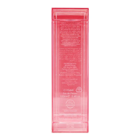 Milton Lloyd Colour Me Femme Pink Eau De Parfum 100ml