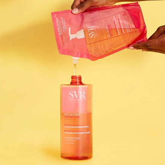 SVR TOPIALYSE Gel Lavant Wash-Off Cleansing Gel 400ml