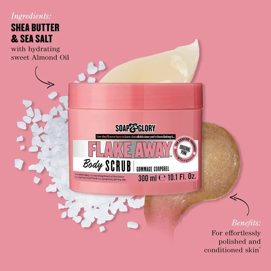 Soap & Glory Flake Away Body Scrub 50ml