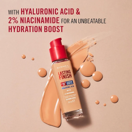Rimmel Lasting Finish 35hr Full Coverage Foundation 010 Rose Ivory