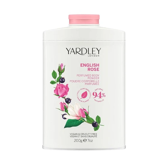 Yardley English Rose Perfumed Body Powder 50g