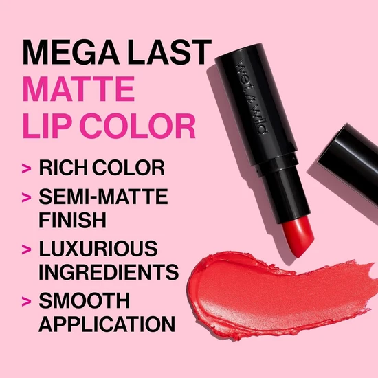Wet N Wild Mega Blast Matte Finish Lipstick Bare It All