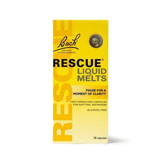 Bach Rescue Liquid Melts Capsules 28 Capsules
