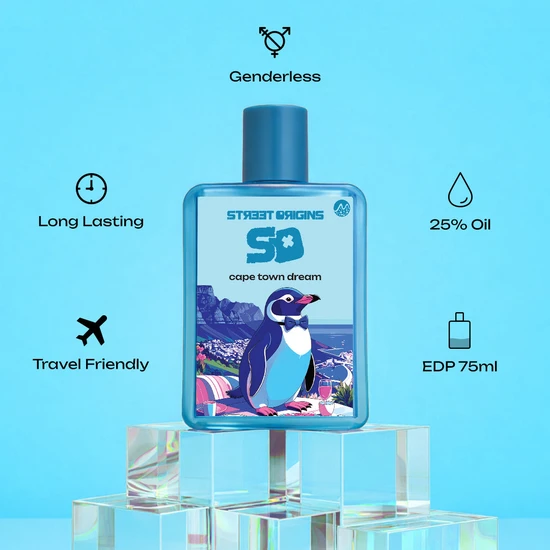 Street Origins Cape Town Dream Eau De Parfum 75ml
