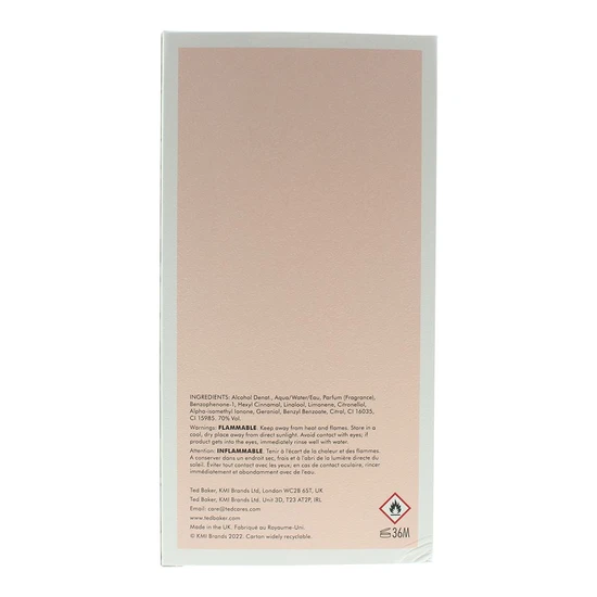 Ted Baker Mia Eau De Toilette 100ml