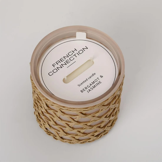 French Connection Bamboo Collection Bergamot & Jasmine Candle 425g