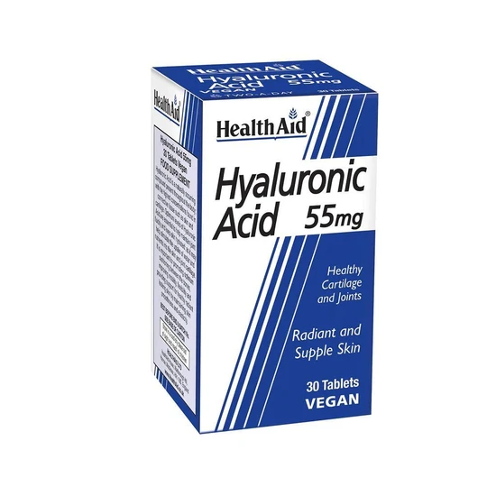 Health Aid Hyaluronic Acid 55mg Tablets 30 Tablets