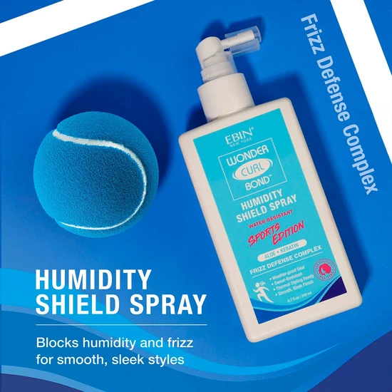 Ebin New York Wonder Curl Bond Humidity Shield Spray Sports Edition 200ml