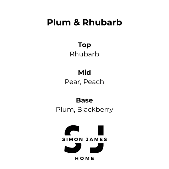 Simon James Home Plum & Rhubarb Reed Diffuser