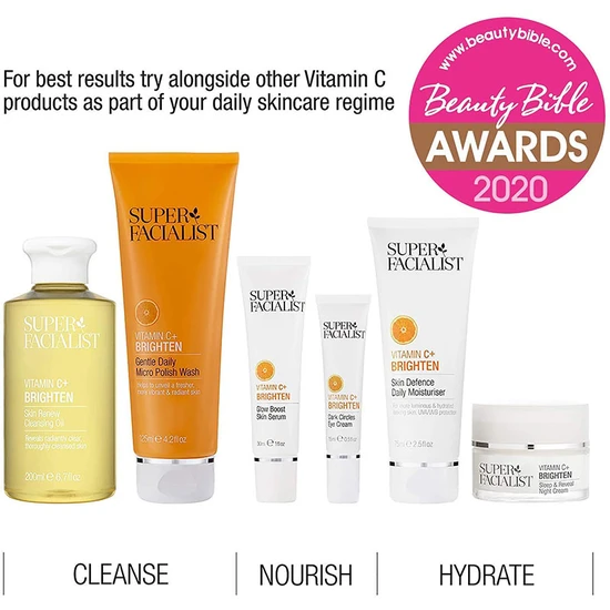 Super Facialist Vitamin C+ Brighten Cleansing Oil