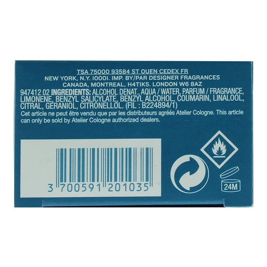 Atelier Cologne Orange Sanguine Cologne Absolue Spray 100ml