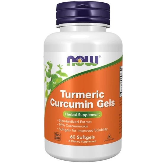 NOW Foods Curcumin Softgels 60 Softgels