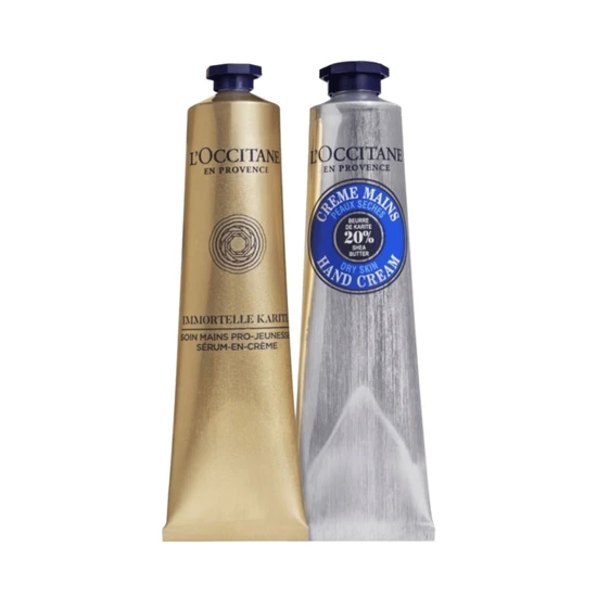 L'Occitane Shea Immortelle & Shea Butter Hand Cream Duo 2 x 75ml