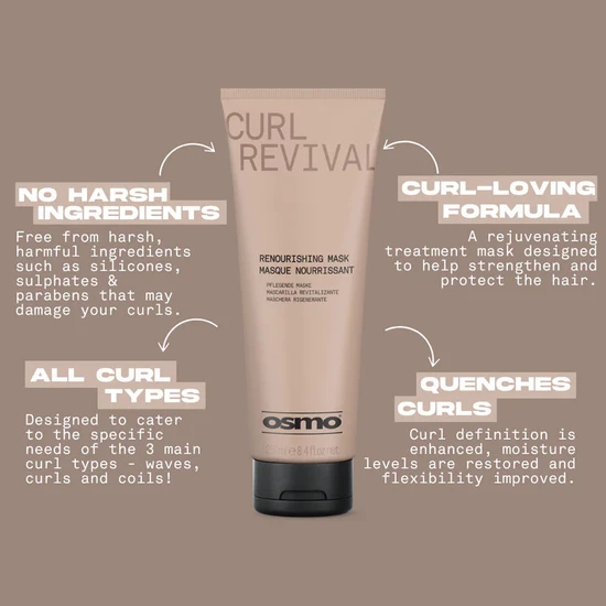 Osmo Curl Revival Renourishing Mask 250ml