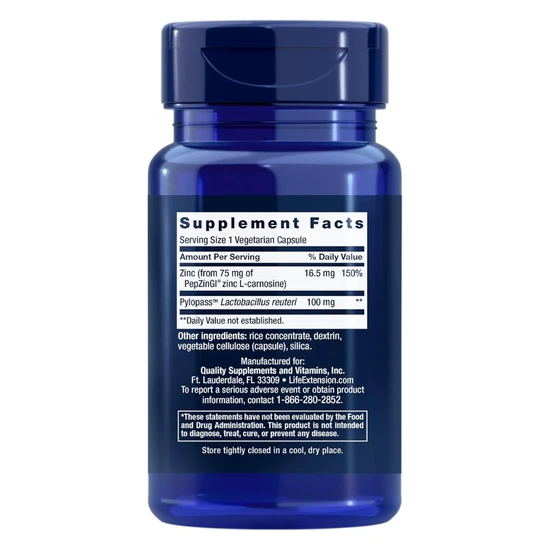 Life Extension Gastro-Ease Vegicaps 60 Vegicaps