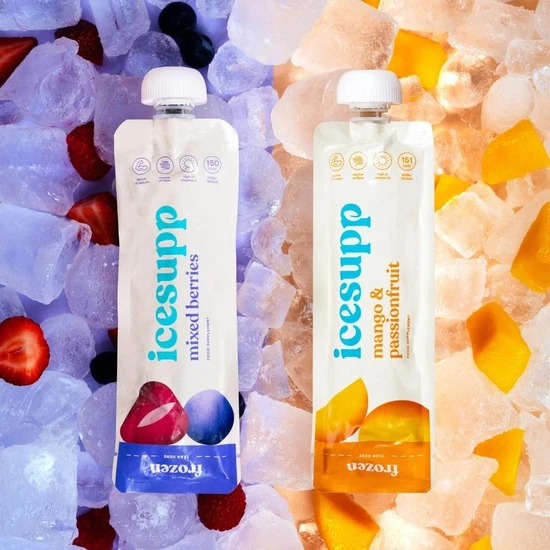 Icesupp Mango & Passionfruit Frozen Supplement Pouch 12