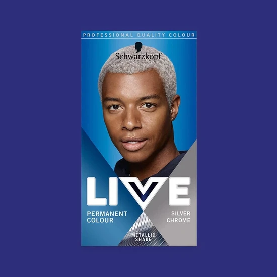 Schwarzkopf Live Permanent Colour U71 Silver Chrome