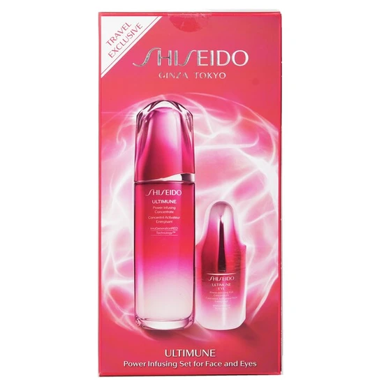 Shiseido Ultimune Power Infusing Set: Face Concentrate 100ml + Eye Concentrate 15ml 2pcs