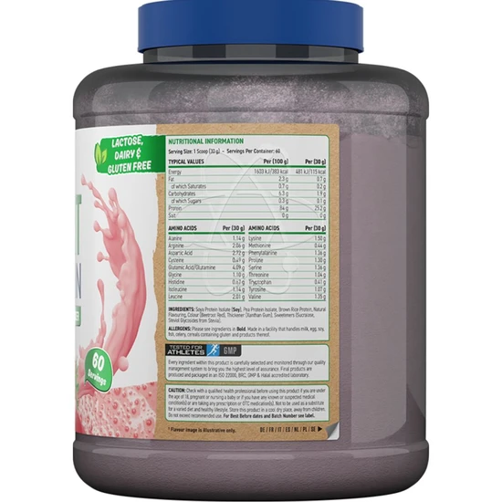 Applied Nutrition Critical Plant Protein Chocolate 1800g