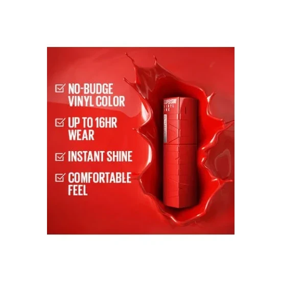 Maybelline SuperStay Vinyl Ink Liquid Lipstick Capricious