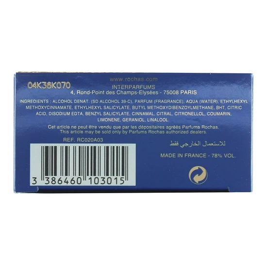 Rochas Byzance Eau De Parfum 40ml