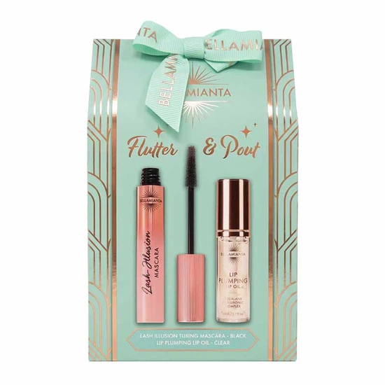 Bellamianta Flutter & Pout Eye & Lip Makeup Gift Set