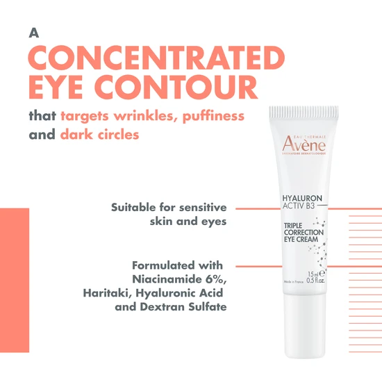 Avène Hyaluron Activ B3 Triple Correction Eye Cream