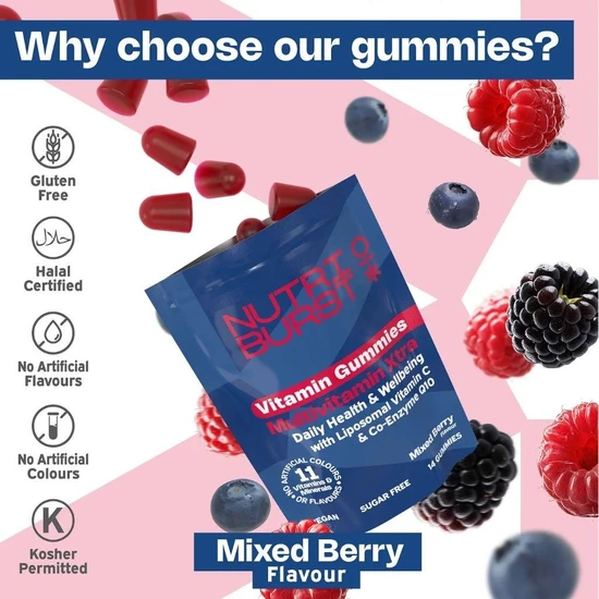Nutriburst Multivitamin Xtra Gummies 14 Gummies
