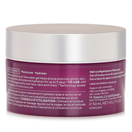 Murad Hydration Nutrient Charged Water Gel 50ml