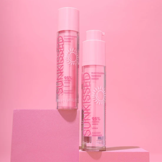 Sunkissed Niacinamide Tanning Serum Coconut Fragrance