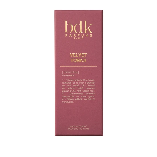 bdk Parfums Velvet Tonka Eau De Parfum 100ml