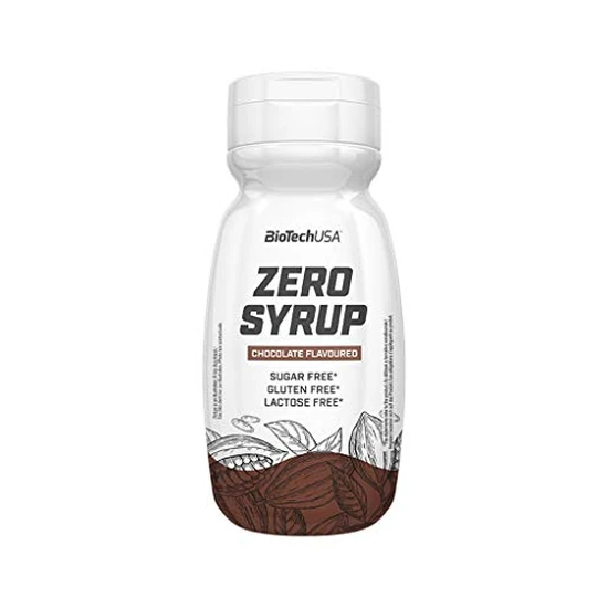 BioTechUSA Zero Syrup Strawberry 320ml