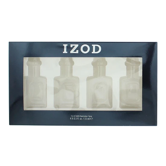 Izod Gift Set 15ml Blue EDT, 15ml Red EDT, 15ml White EDT & 15ml Green EDT