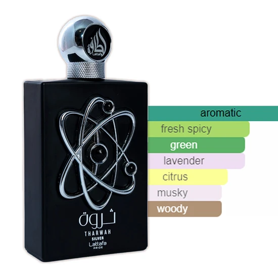 Lattafa Tharwah Silver Eau De Parfum 100ml