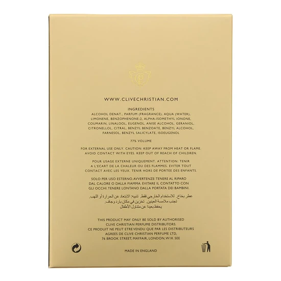 Clive Christian No.1 Masculine Edition Perfume 50ml