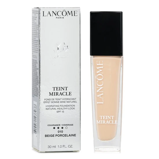Lancôme Teint Miracle Hydrating Foundation Natural Healthy Look SPF 15 010 Beige Porcelaine
