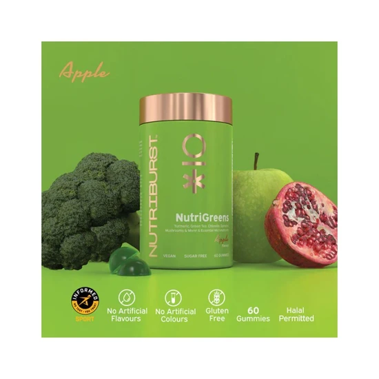 Nutriburst Nutri Greens Gummies 60 Gummies