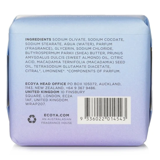 Ecoya Soap Coconut & Elderflower 90g
