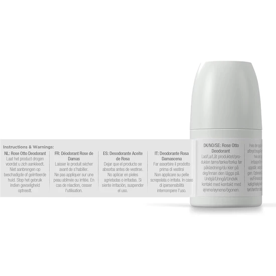 Dr. Organic Rose Otto Deodorant Roll On 50ml