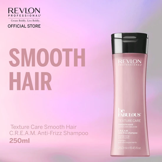 Revlon Be Fabulous Texture Care Anti-Frizz Shampoo 250ml