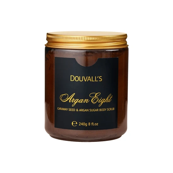 Douvall's Organic Argan Eight Sugar Body Scrub 240g