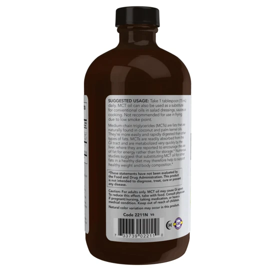 NOW Foods MCT Oil Pure Liquid 473ml